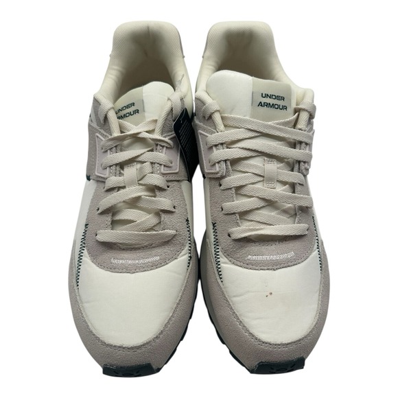 Under‎ Armour Essential Runner Running Shoes Mens 12 White/Brown Sneakers READ main image 11